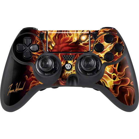 Fire Tiger by Tom Wood PlayStation PS4 Skins